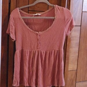 Soft Pink Rose Top
